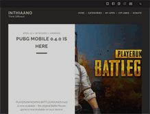 Tablet Screenshot of inthiaano.com